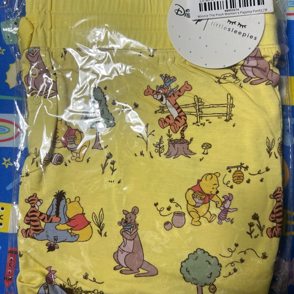 Disney Yellow Winnie the Pooh Sleep Pants